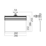 BRY-EXIT-LED-3W-HNG-IP20-WHT-EMERGENCY EXIT – BC14-01100