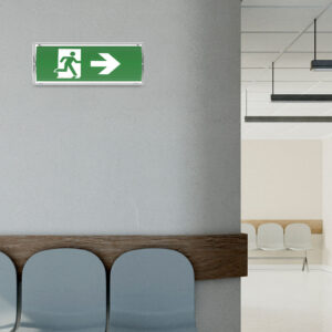 BRY-EXIT-LED-5W-DUAL-IP65-WHT-EMERGENCY EXIT – BC14-00900