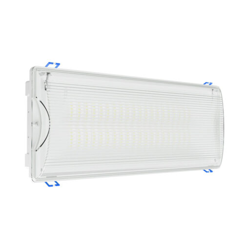 BRY-EXIT-LED-5W-DUAL-IP65-WHT-EMERGENCY EXIT – BC14-00900