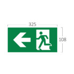 BRY-EXIT SING-LEFT-STICKER – BC14-01315