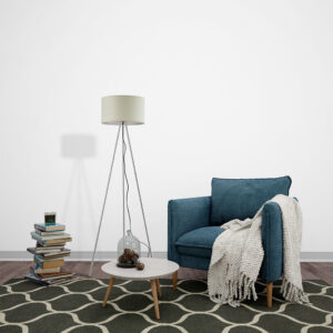 Φωτιστικό δαπέδου 1 x E27 μπεζ – BV06-00033