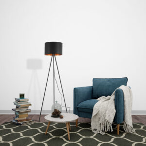 Φωτιστικό δαπέδου 1 x E27 μαύρο – BV06-00031