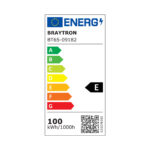 Προβολέας IP65 100W 11000 lm 3CCT (Γκρι) – BT65-09182