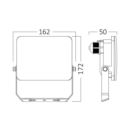 Προβολέας IP65 30W  2850 lm 3CCT  (Λευκός) – BT60-53080
