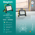 BRY-FLOOD-WL-BLC-100W-3IN1-WORK LIGHT – BT60-99181