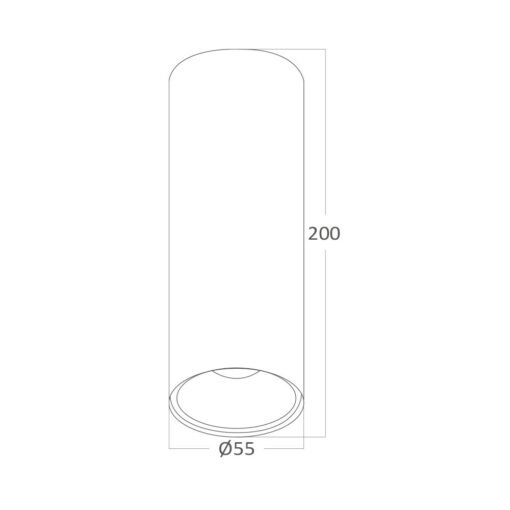 BRY-GAMA-5520-RND-WHT-GU10-SPOTLIGHT – BH04-00560
