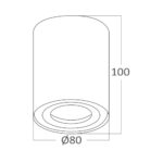 BRY-GAMA-8010-RND-BLC-GU10-SPOTLIGHT – BH04-00301
