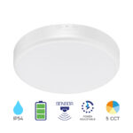 Πλαφονιέρα led “Grande” 20w 4in1 2000lm IP54 με ανίχνευση κίνησης, μέρα νύχτα και ασφαλείας – BC15-00580