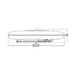 Πλαφονιέρα led με ανίχνευση “Jade” 18w IP44 1740lm 4000k – BH15-01110
