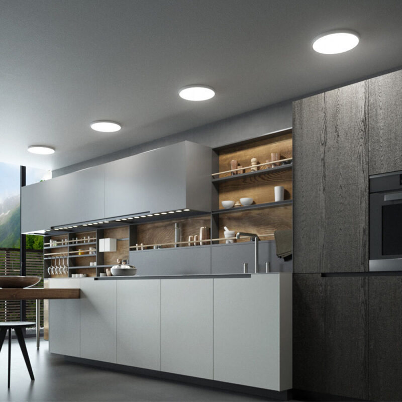 Πλαφονιέρα “Jade” slim 36W CCT Ø40 – BP07-00480