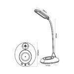 Φωτιστικό γραφείου led 5w CCT & ασύρματη φόρτιση – BK01-02781