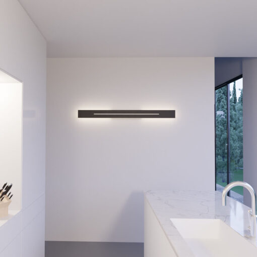 Απλίκα led “Leva” 20w 2100lm 3000k Μαύρη – BH07-03501