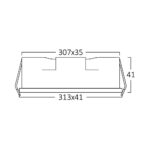 Σποτ led “Linex” 18w 3CCT Μαύρο – BD63-00381