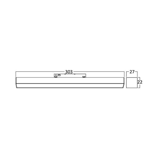 Φωτιστικό Led Μαγνητικής Ράγας 10W CCT Μαύρο – BD60-00381