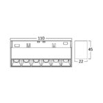 BRY-LNS110-6W-48VDC-3000K-BLC-MAG. LINEAR – BD60-01101