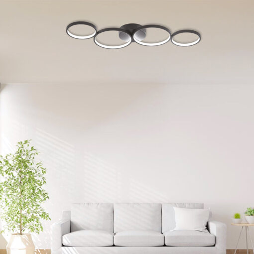 Οροφής led “Nela” 60w 6050lm CCT με Control – BH17-04090