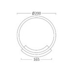 Απλίκα led “Nela” 12w 3000k Λευκή – BH07-03700