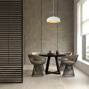 Κρεμαστό μονόφωτο 1 x Ε27 λευκό Ø40 – BV05-00032