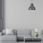 Κρεμαστό μονόφωτο 1 x Ε27 γκρί Ø27,5 – BV05-00041