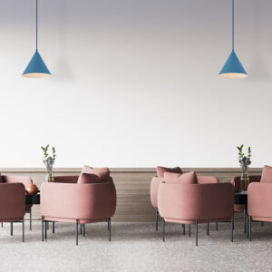 Κρεμαστό μονόφωτο 1 x Ε27 μπλε Ø22 – BV05-00063