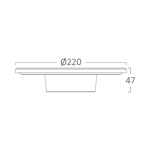 Απλίκα “Palermo” 12w CCT IP65 – BG37-00280