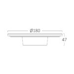 Απλίκα “Palermo” 10w CCT IP65 – BG37-00180