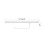 Απλίκα “Palermo” 8w CCT IP65 – BG37-00081