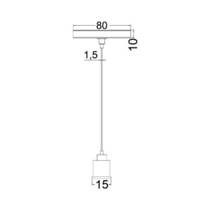 BRY-PD01-BLC-MAG.PENDANT PART – BY41-90041
