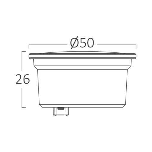 Λάμπα led modul MR16 38° 220V 5w 6500k – BA23-10503