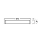 BRY-PROLINE-PS-18W-0.6MT-PLS-4000K-LED WALL LIGHT – BN18-00610