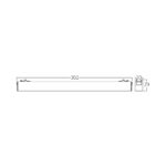 Φωτιστικό Led Μαγνητικής Ράγας slim 10W 3000K Mαύρο – BD60-10301
