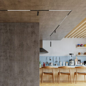 Φωτιστικό Led Μαγνήτης Ράγας slim 18w 3000k Μαύρο – BD60-10601