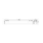 Φωτιστικό led μαγνητικής ράγας 18w 3000k μαύρο – BD60-11301
