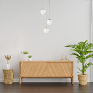 Κρεμαστό φωτιστικό 3 x G9 χρυσό – BV01-00022