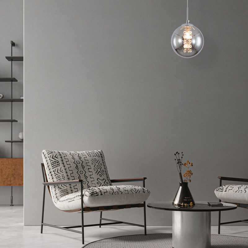 Κρεμαστό μονόφωτο με κρύσταλλο 1 x G9 – BV01-00030