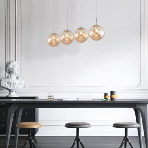 Κρεμαστή ράγα με κρύσταλλο 4 x G9 – BV01-00037