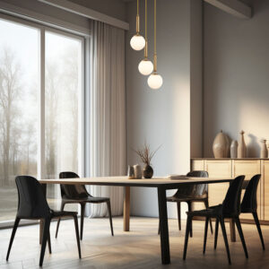 Κρεμαστό φωτιστικό 3 x G9 χρυσό – BV01-00061