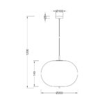 Κρεμαστό μονόφωτο 1 x Ε14 – BV01-00103