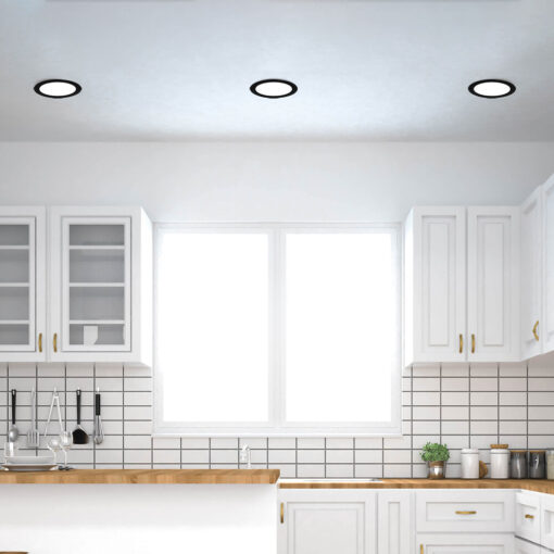 Πάνελ 6w CCT Dimmable Μαύρο – BP01-90681