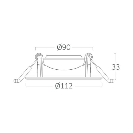 Σποτ Led Kινητό 10w Στρογγυλό 3CCT Λευκό – BD02-01080