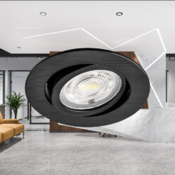 Σποτ led dimmable 7w 630lm CCT (μαύρο) – BD02-60781
