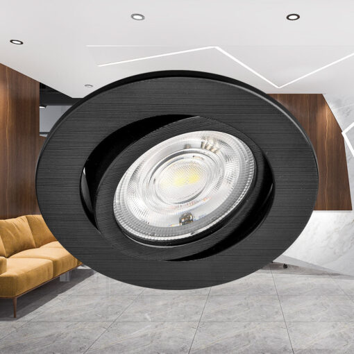 BRY-SPOTLED G3-7W-RND-BLC-3IN1-LED SPOTLIGHT – BD02-00781