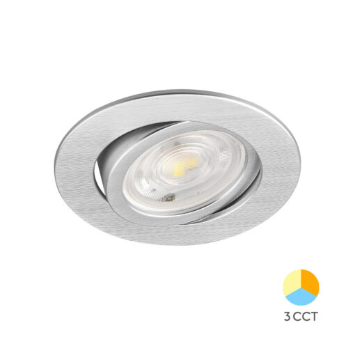 BRY-SPOTLED G3-7W-RND-SLV-3IN1-LED SPOTLIGHT – BD02-00783