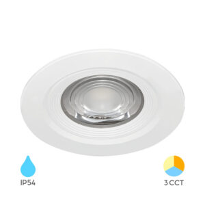 Σποτ Led GE 7W 3IN1 RND IP54 Λευκό – BD01-00780