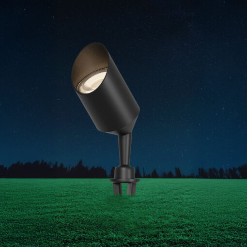 BRY-SPOTLUX-GU10-GRY-PLS-IP65-LED SPIKE LIGHT – BT25-00351
