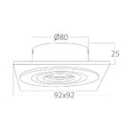 BRY-SPOTTI-S-SQR-1D-BLC-SPOTLIGHT – BH03-00111