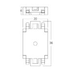 BRY-SR02-48VDC-BLC-MAG.STRAITH CONNECTOR – BY41-80011