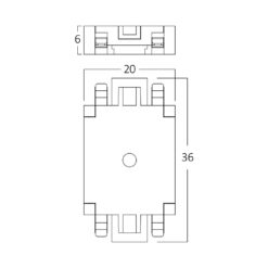 BRY-SR02-48VDC-BLC-MAG.STRAITH CONNECTOR – BY41-80011