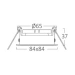BRY-TETRA-D-SQR-BLC-SPOTLIGHT – BH03-04041