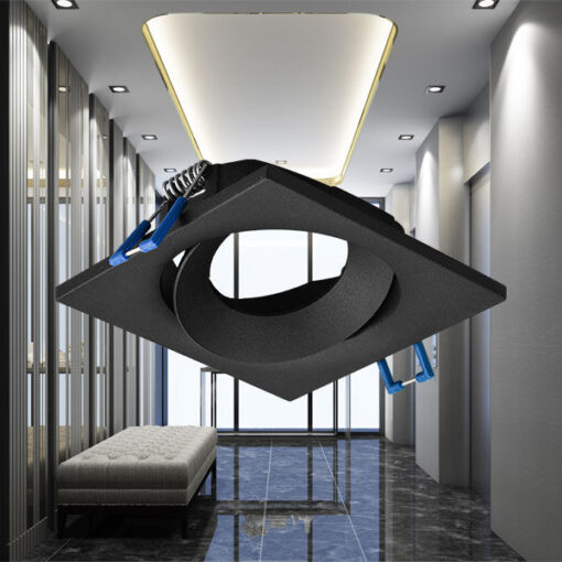 Σποτ Tetra SQR GU10 Μαύρο – BH03-04131